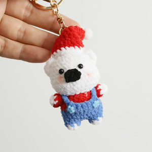 <span class=keywords><strong>Orso</strong></span> di Natale fatto a maglia ciondolo alla moda piccolo <span class=keywords><strong>orso</strong></span> ornamento per decorazioni per le vacanze nuovo arrivo all'ingrosso della fabbrica - Product Image 3