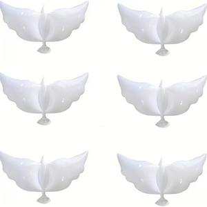 Venta caliente gran globo de papel de helio blanco paloma papel de mylar globo paz paloma globo de papel de aluminio para la decoración del banquete de boda - Product Image 2