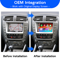 Módulo de Interfaz Inalámbrica de Alto Rendimiento para Apple CarPlay y Android Auto, para Lexus IS F 2008-2014, Actualización de Pantalla Original