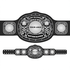 Cinturón de Campeonato Mundial de Lucha Libre en Parejas de la National Wrestling Alliance, Cómodo, de Cintura Baja, Estilo Samurai, Artes Marciales, Unisex, Taekwondo - Product Image 1