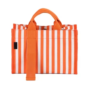 Borsa Tote in Tela da Donna Pack <span class=keywords><strong>World</strong></span>, Grande Capacità, Stile Casual, Tracolla Semplice Testurizzata, Chiusura Aperta, 34.5x25.5x14cm - Product Image 1