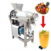 Commerciële koudgeperste sapcentrifuge voor fruit en groenten, sinaasappel- en mangosapcentrifuge voor de productielijn van fruitsap