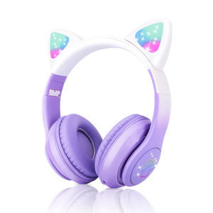 Audífonos Inalámbricos con Bluetooth, el Mejor Regalo, Audífonos para Niñas, Lindos, con Logotipo Personalizable, para Música, Juegos, Deportes - Product Image 1