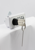 DMZ Secure 6030 Serrure de casier à combinaison mécanique sans clé à 4 chiffres pour meubles, armoires de bureau et rangement