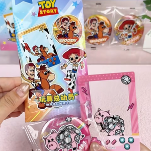 Caja Sorpresa de Pins de Personajes de <span class=keywords><strong>Toy</strong></span> <span class=keywords><strong>Story</strong></span> Cardfun - <span class=keywords><strong>Rex</strong></span> y Jessie, Juguetes Coleccionables de Esmalte, Plástico y Metal, Edades 7+ - Product Image 2