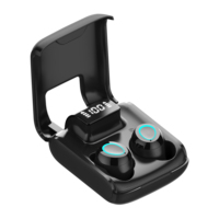 Fone de ouvido esportivo wireless tws, fone auricular wireless e com estojo carregador, para tv e celular, deixa as mãos livres