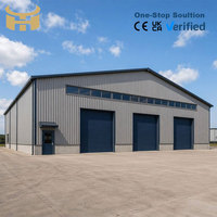 Bâtiment en acier galvanisé ignifuge de qualité supérieure pour grande installation de stockage industriel, atelier de fabrication, centre d'activités