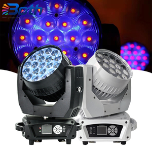 ไฟหัวขยับ Aura 19x15W RGBW LED Wash พร้อมซูม สำหรับการแสดงทัวร์และการแสดงบนเวที - Product Image 1