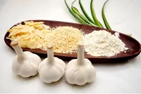 Penjualan Terbaik seluruh dunia serpihan bawang putih kering herbal kering kering dan bubuk pengolahan mentah atas ekspor untuk memasak