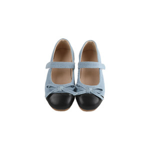 พื้นยางกันลื่นสำหรับเด็กหนังผูกเชือกสำหรับเด็กผู้หญิงแฟชั่นงานปาร์ตี้ฤดูใบไม้ผลิฤดูร้อนสีผสมกันลื่น - Product Image 5