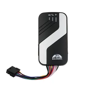 Impermeable IP67 cubierta de plástico 4G vehículo GPS Tracker TK403 con relé remoto inmovilizar motor