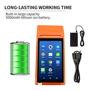 Máy In Hóa Đơn POS Máy Quét Mã Vạch <span class=keywords><strong>Android</strong></span> 8.1 1D/2D Thiết Bị Đầu Cuối PDA Cầm Tay - Product Image 5