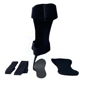 Médico <span class=keywords><strong>de</strong></span> fibra <span class=keywords><strong>de</strong></span> carbono ortesis tobillo y pie <span class=keywords><strong>rodilla</strong></span> Brace Corrector push Ortho Afo - Product Image 2