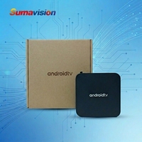 Sumavision STB 4K Personalizado, 2GB RAM, 16GB, Quad Core, Android 9, Negro, HDR/H265, WiFi5, BT, Control Remoto por Voz, OTT, Garantía de 12 Meses