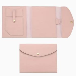 Housse de protection pour carnet en cuir PU, étui de protection imperméable pour carnet, mallette d'affaires colorée et concrète, sac enveloppe de voyage - Product Image 4