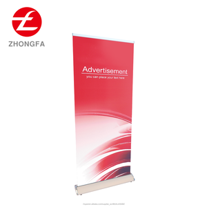 Eléctrico de <span class=keywords><strong>doble</strong></span> cara rollo <span class=keywords><strong>banner</strong></span> rollo pantalla standee - Product Image 1