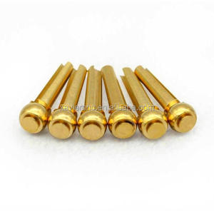 Stainless Steel Plunger One Way Fully <b>Threaded</b> Passivated Finish Custom Size 10mm Length 6mm Thickness - Product Image 2