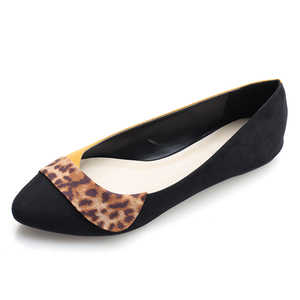 The Lady Leopard รองเท้าส้นเตี้ย,รองเท้าแฟชั่นสำหรับใส่ทำงานรองเท้าลำลองพื้นรองเท้านุ่มทำจากไมโครไฟเบอร์ - Product Image 5