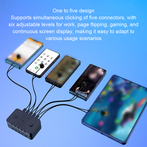 Simulador de Clics en Pantalla, Clics Simulados de Dedo, Velocidad Ajustable, Conexión Automática, Capturador de Puntos de Conexión para Teléfonos y Tabletas - Product Image 1