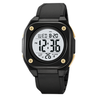 SKMEI 2160 Cool Trend Relojes digitales a prueba de agua Reloj despertador luminoso Reloj electrónico para hombre con luz Led