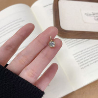 Collane con Pendenti Classici Minimalisti in Oro 18K con Diamanti Coltivati in Laboratorio, Catene di Moda per Donne