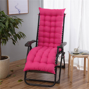 Coussin <span class=keywords><strong>de</strong></span> chaise longue d'extérieur, coussin <span class=keywords><strong>de</strong></span> siège pour chaise à bascule, coussin lombaire pour <span class=keywords><strong>baie</strong></span> vitrée, pliable et écologique - Product Image 1
