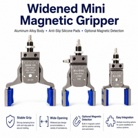 Pince de prise de pièces pneumatique série Mini-ERG/EHRG à mâchoires larges et capteur magnétique pour robot de moulage par injection