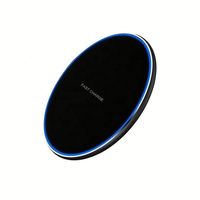 Chargeur Led 15W 10W Chargeur Carregador Cargadores Chargeur pour Smartphone Station de Recharge pour Téléphone Mobile Chargeur Rapide Sans Fil