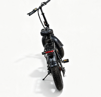 Scooter électrique léger et pratique avec boîte de rangement arrière, vélo électrique pour adultes, mini vélo électrique portable