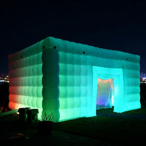 Grand club gonflable personnalisé avec lumières, tente de discothèque gonflable, tente de fête <span class=keywords><strong>en</strong></span> plein air, tente cube gonflable pour <span class=keywords><strong>location</strong></span> d'événements - Product Image 2