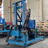 MIKTON MKD-200 200m Plateforme de forage de puits d'eau sur chenilles diesel avec panneau de commande numérique