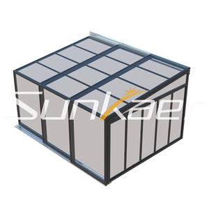 Conception populaire Couverture de <span class=keywords><strong>piscine</strong></span> rétractable en polycarbonate solide et stable sur mesure Toit de <span class=keywords><strong>piscine</strong></span> manuel grandes enceintes de <span class=keywords><strong>piscine</strong></span> - Product Image 6