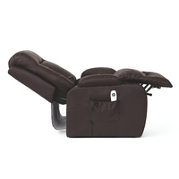 Salon moderne Fauteuil en cuir Chaise de cinéma sectionnelle Home Cinéma Canapés-lits inclinables Chaise pour personnes âgées