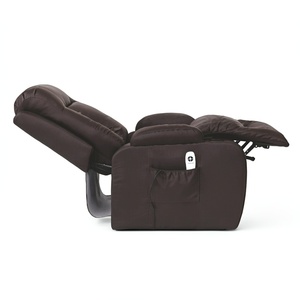 Salon moderne <span class=keywords><strong>Fauteuil</strong></span> <span class=keywords><strong>en</strong></span> <span class=keywords><strong>cuir</strong></span> Chaise de cinéma sectionnelle Home Cinéma Canapés-lits inclinables Chaise pour personnes âgées - Product Image 6