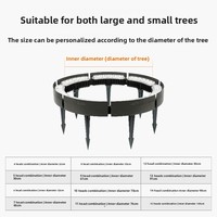 Smarte Solar-LED-Baumleuchte aus Aluminium für den Außenbereich, IP65-zertifizierte Baumstrahler, Garten- und Landschaftsdekoration, Solar-Baumleuchten mit Erdspieß
