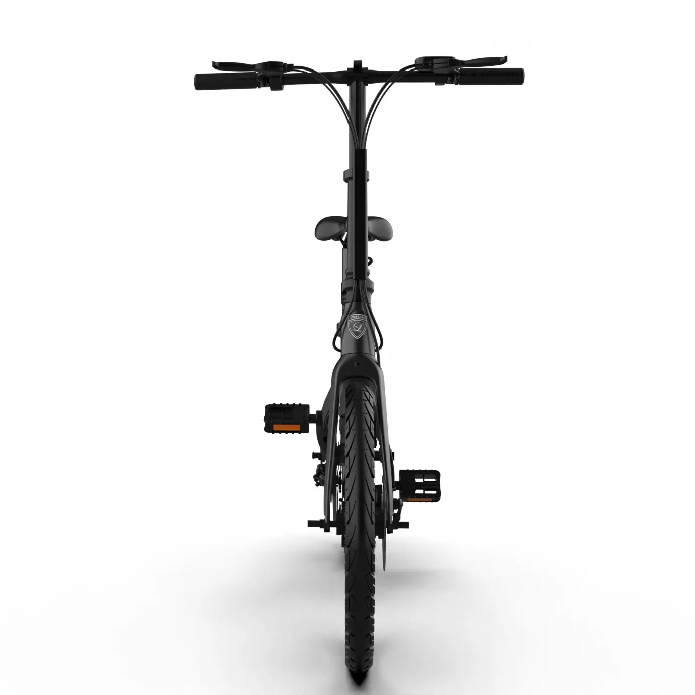 48V 배터리로 20 "접이식 전기 자전거, LCD 디스플레이 및 5 페달 어시스트 레벨, 레저 라이딩 및 통근에 적합 흰색