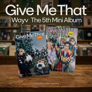 WayV Give Me That 5th Mini Album Edición Aleatoria CD de Música - Product Image 2