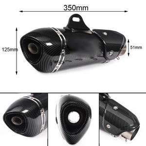 Silencieux d'échappement universel, pour moto, FZ1, FZ6, R6, R15, R3, <span class=keywords><strong>ZX6R</strong></span>, ZX10, Z900, 1000, CBR1000, GSXR1000, K7, <span class=keywords><strong>650</strong></span> - Product Image 2