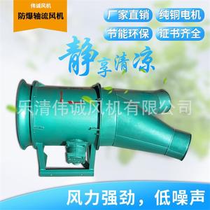 Ventilador Axial Marino Móvil a Prueba de Explosiones de 50Hz con Rodamiento de Bolas, Voltaje de 380V para Industrias Agrícolas - Product Image 3
