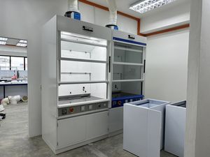 ระบบ VAV อัตโนมัติตู้ดูดควันเหล็กเฟอร์นิเจอร์ห้องปฏิบัติการสำหรับสารเคมีโรงพยาบาลร้านขายยาโรงเรียน - Product Image 4