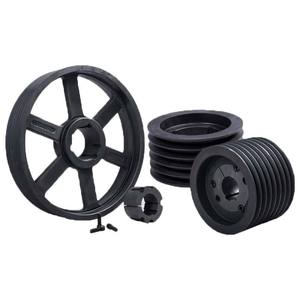 Polea de Correa en V de Acero de 2 Ranuras Multifuncional bibo para Motor Eléctrico Pequeño, Certificación CE, OEM, Hecho en China - Product Image 3