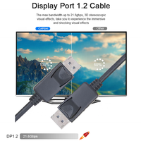 Aksesori & Komponen Yang Sering Digunakan 1.2 Kabel DP Ke Kabel DP 4K