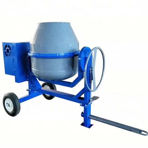 Miễn Phí Khô Xi Măng Bột Mixer Xi Măng Máy Trộn Xây Dựng Trang Web Nhỏ Xách Tay Xi Măng Bê Tông Mixer Điện