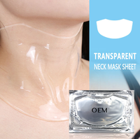 Masque Patch Gel Raffermissant Anti-Rides Bio-Collagène Végétalien Herbal en Gros ODM/OEM pour le Cou