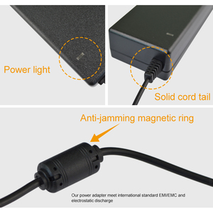 <span class=keywords><strong>Adaptador</strong></span> de Corriente de Escritorio de 96W 12V 8A, DOE VI DC, Enchufe US/EU/UK/AU, para Tiras LED, Motores Industriales, CCTV, Certificado CE FCC RoHS, OEM - Product Image 5