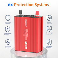 Otomotiv Araba Dış Mekan 12V 110V 500W Aşırı Yük Korumalı Modifiye Sinüs Dalgası Tek Fazlı DC'den AC'ye USB Güç İnvertörü