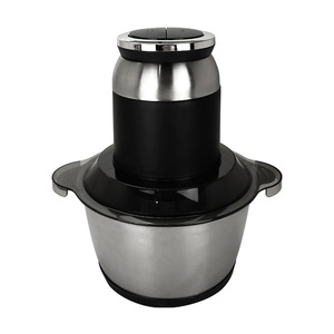 Picadora de Carne de 1L y 3L, de Acero Inoxidable, Automática, Multifuncional, Procesador de Alimentos, Electrodoméstico de Cocina - Product Image 4