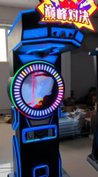 Machine d'arcade de boxe électronique à pièces pour adultes, matériel métallique pour centres de divertissement intérieurs