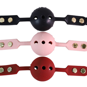 SM Props – Balle de bouche en silicone pour adultes, jouet sexuel pour couples passionnés, accessoire de flirt - Product Image 2