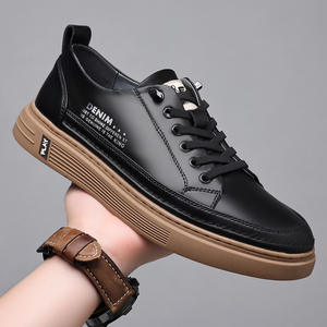 Zapatillas Deportivas Gruesas para Hombre, Estilo Coreano, Talla Grande, Transpirables, Resistentes al Desgaste, de Cuero Patentado, para Verano-Otoño 2025 - Product Image 2